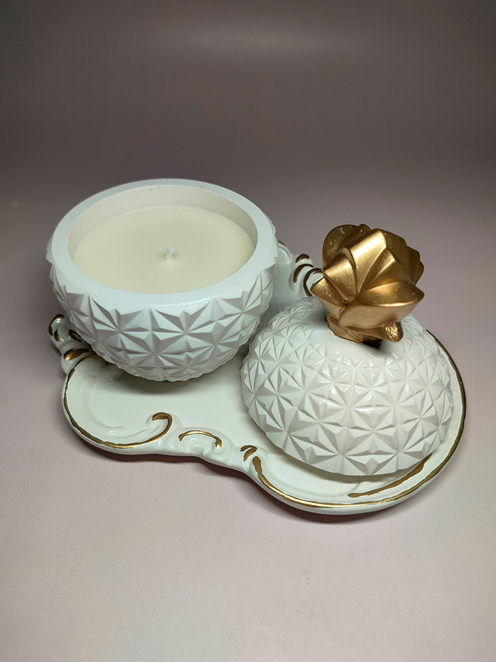 Аромаcвеча контейнерная "Aroma de Pina", цитрусовый бум